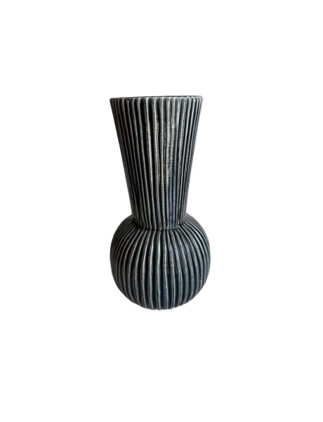 FLORERO LINES 14X14X28CM AZUL FLORERO LINES 14X14X28CM AZUL