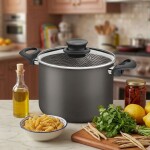 OLLA ALTA TRAMONTINA PARIS TAPA DE VIDRIO • 7,1L OLLA ALTA TRAMONTINA PARIS TAPA DE VIDRIO • 7,1L