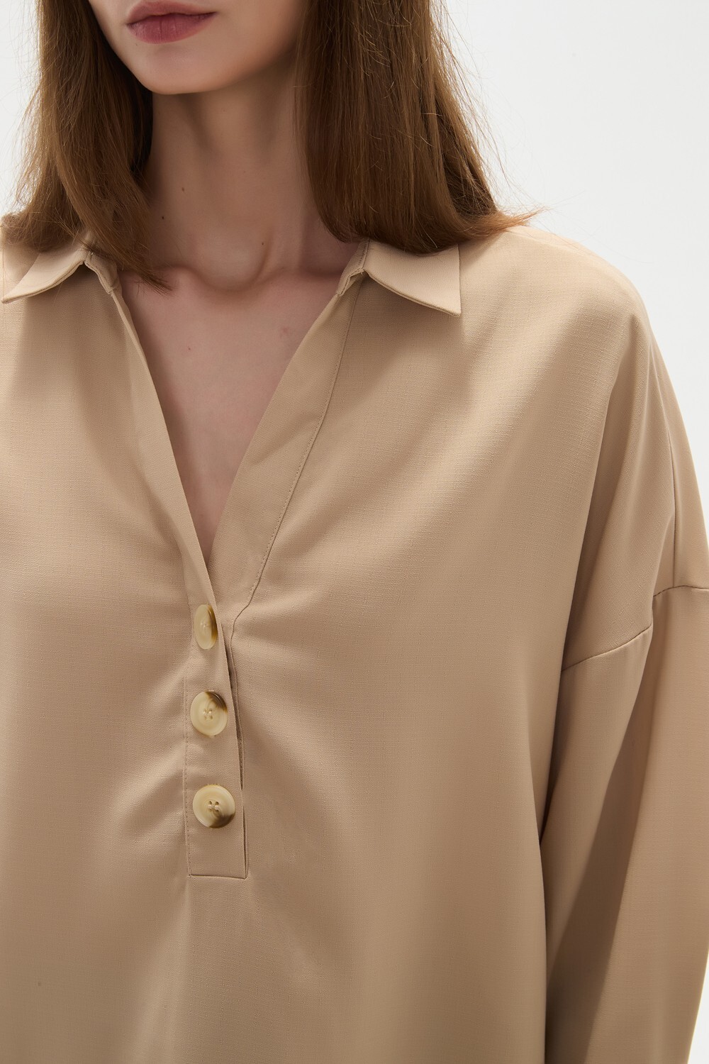 Blusa Kansas Taupe Claro