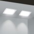 Plafon Panel 18W Luminaria Techo Cuadrado Embutir Luz Neutra Variante Color Blanco