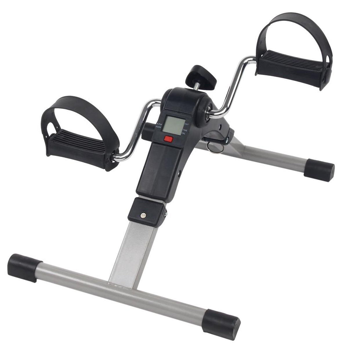 Ejercitador Pedal P/ Piernas y Brazos Rehabilitación - Negro 