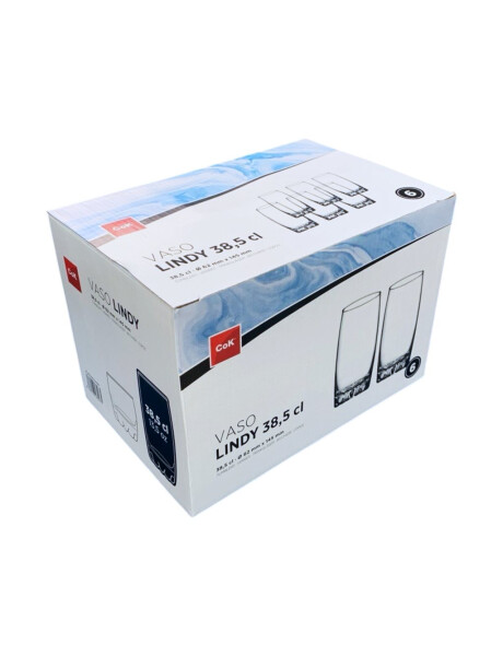 SET 6 VASO 385CC LINDY SYLVANA PASABAHCE SET 6 VASO 385CC LINDY SYLVANA PASABAHCE