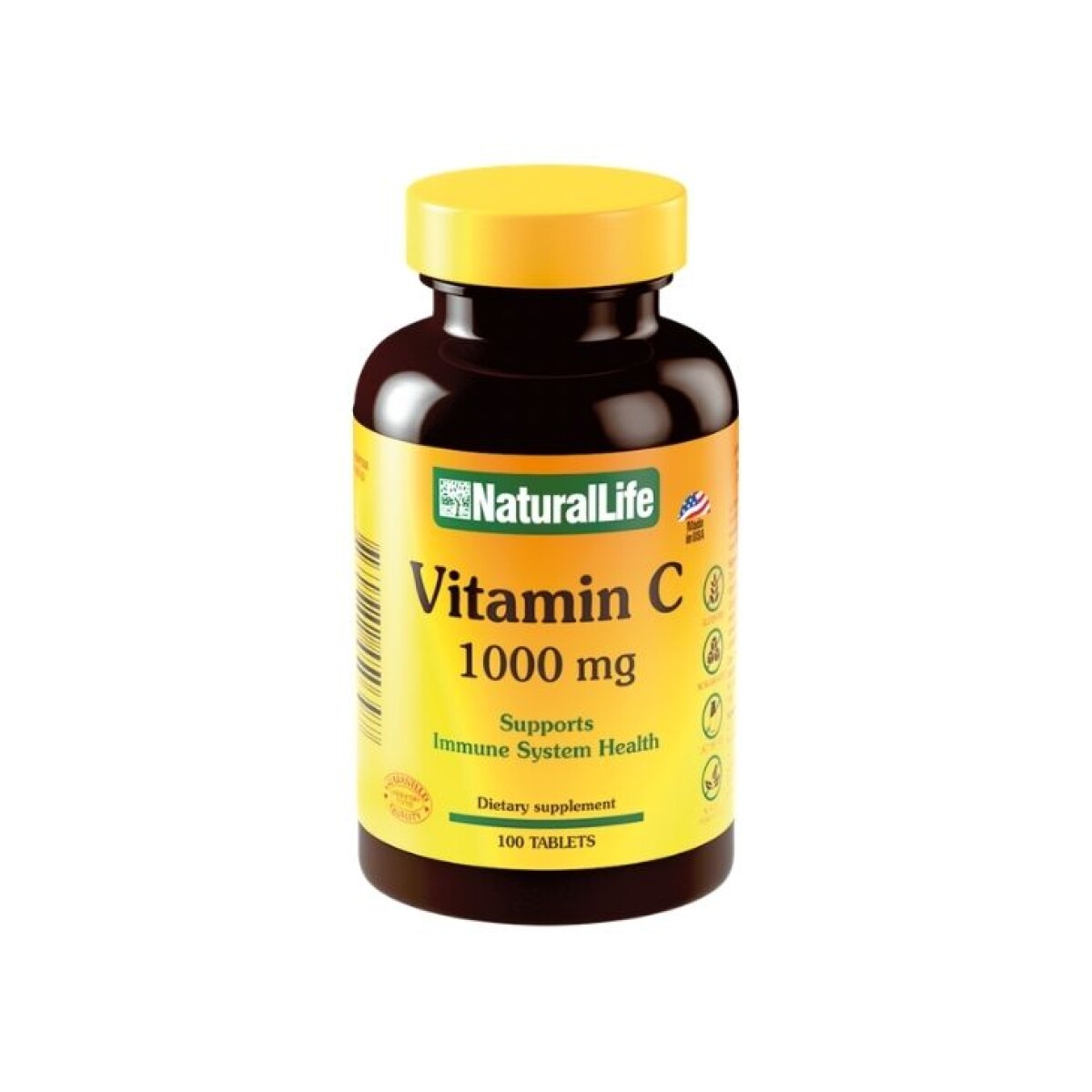 Natural Life Vitamina C 1000mg 100 caps 
