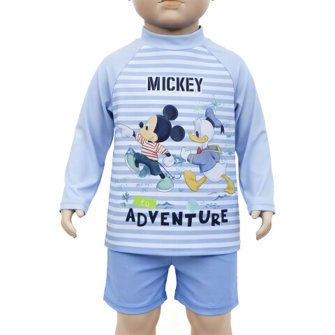 Remera UV Malla Bebé Talles 6/24 Meses MICKEY RAYAS