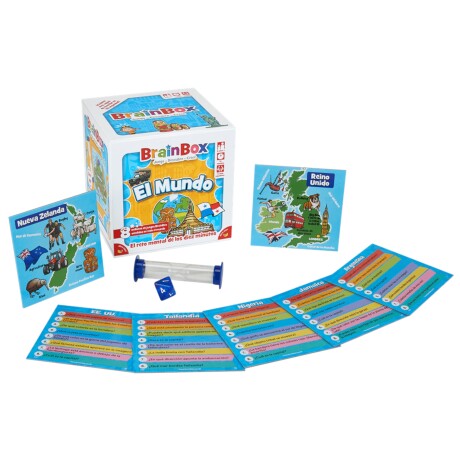 Juego de Mesa Asmodee BrainBox El Mundo +8 001