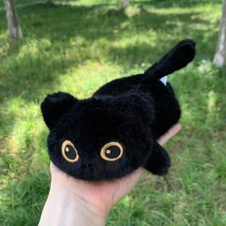 Mini Peluche Gatito Negro