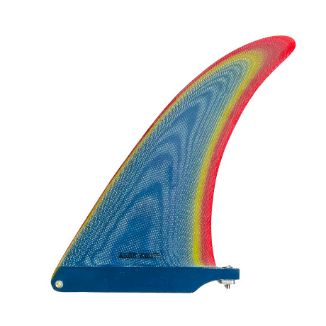 Quilla Captain Fin Alex Knost 9.5'' SINGLE FIN -Blue, Yellow, Red Quilla Captain Fin Alex Knost 9.5'' SINGLE FIN -Blue, Yellow, Red