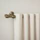 Barrote cortina doble de metal 2 m + 2 Soportes ORO VIEJO