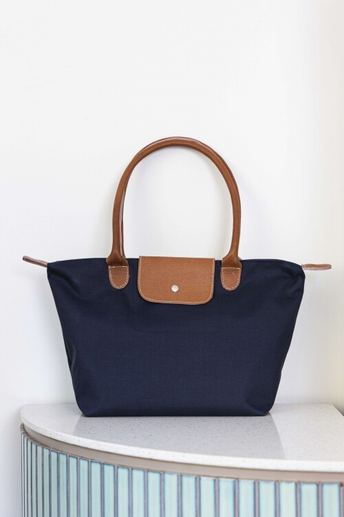 Bolso plegable Azul