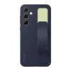 Funda Samsung Standing Grip Case con Correa y Soporte para Galaxy A55 5G Black
