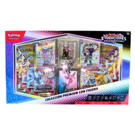 Pokémon Colección Prémium con Figura - Evoluciones Prismáticas Pokémon Colección Prémium con Figura - Evoluciones Prismáticas