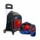 Set Escolar Mochila 3 Pzas + Soporte Regulable de Aluminio Azul Oscuro