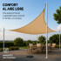 Toldo Malla Vela Rectangular 4 X 3 Patio Jardín Reforzada Toldo Malla Vela Rectangular 4 X 3 Patio Jardín Reforzada