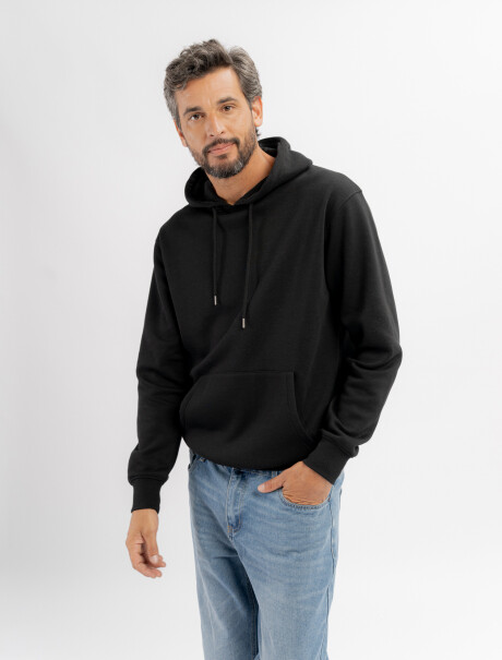 Canguro felpa Liam negro