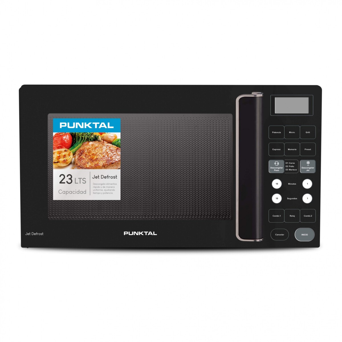Microondas Punktal PK-2023 23 Litros Digital con Grill 