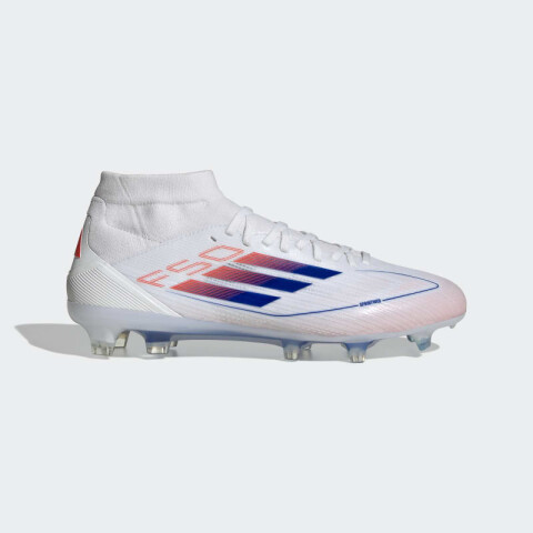 Championes Adidas F50 Pro Mid-Cut FG Blanco