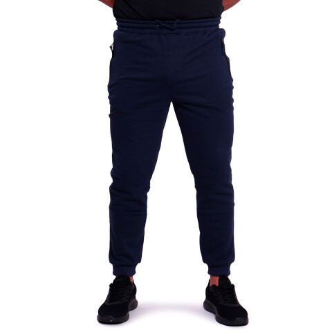 Pantalón Deportivo Hombre Diadora con puño y felpa Marino
