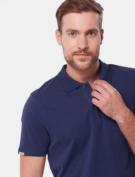 REMERA POLO JERSEY LISA Azul