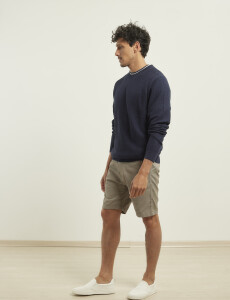 470591 SWEATER PUNTO FINO HARRINGTON LABEL Azul Oscuro