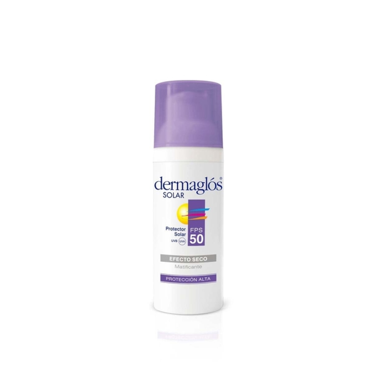 DERMAGLOS SOLAR FACIAL EFECTO SECO FPS 50 50 ML 