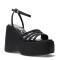 Sandalias de Mujer Miss Carol SEOUL con plataforma Negro