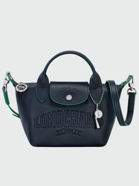Longchamp - Le Pliage Xtra Boslo con Asa Superior XS Azul