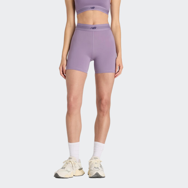Calza New Balance Corta Violeta