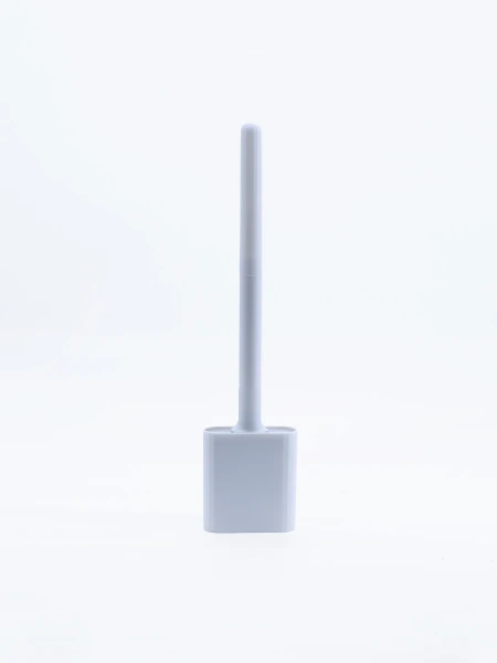 ESCOBILLA SILICONA PARA INODORO BLANCO