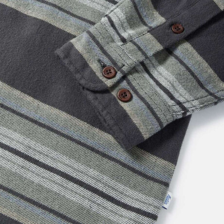 Camisa ML Katin Sierra Flannel Black Wash