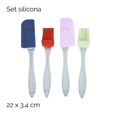 Set Silicona 22 X 3,4cm Unica