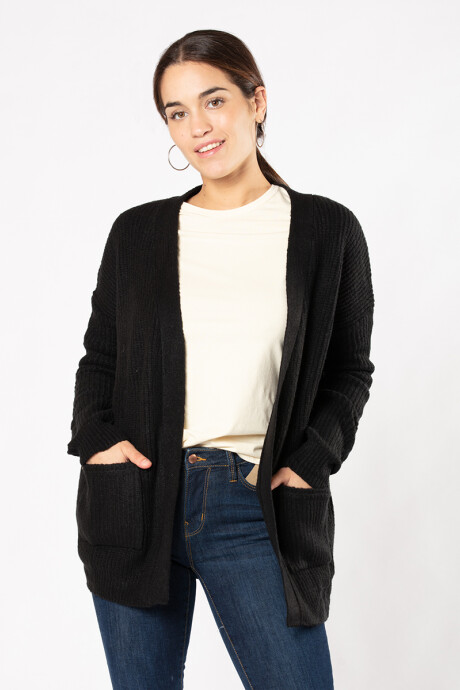 CARDIGAN PREZY RUSTY Negro