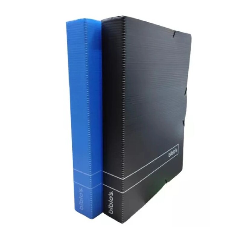 Carpeta Biblo´S 3 Cm Negro #CARPETA BIBLO´S 3 CM NEGRO
