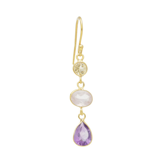 Caravanas Aros Karvik Plata 925 Y Baño De Oro 0