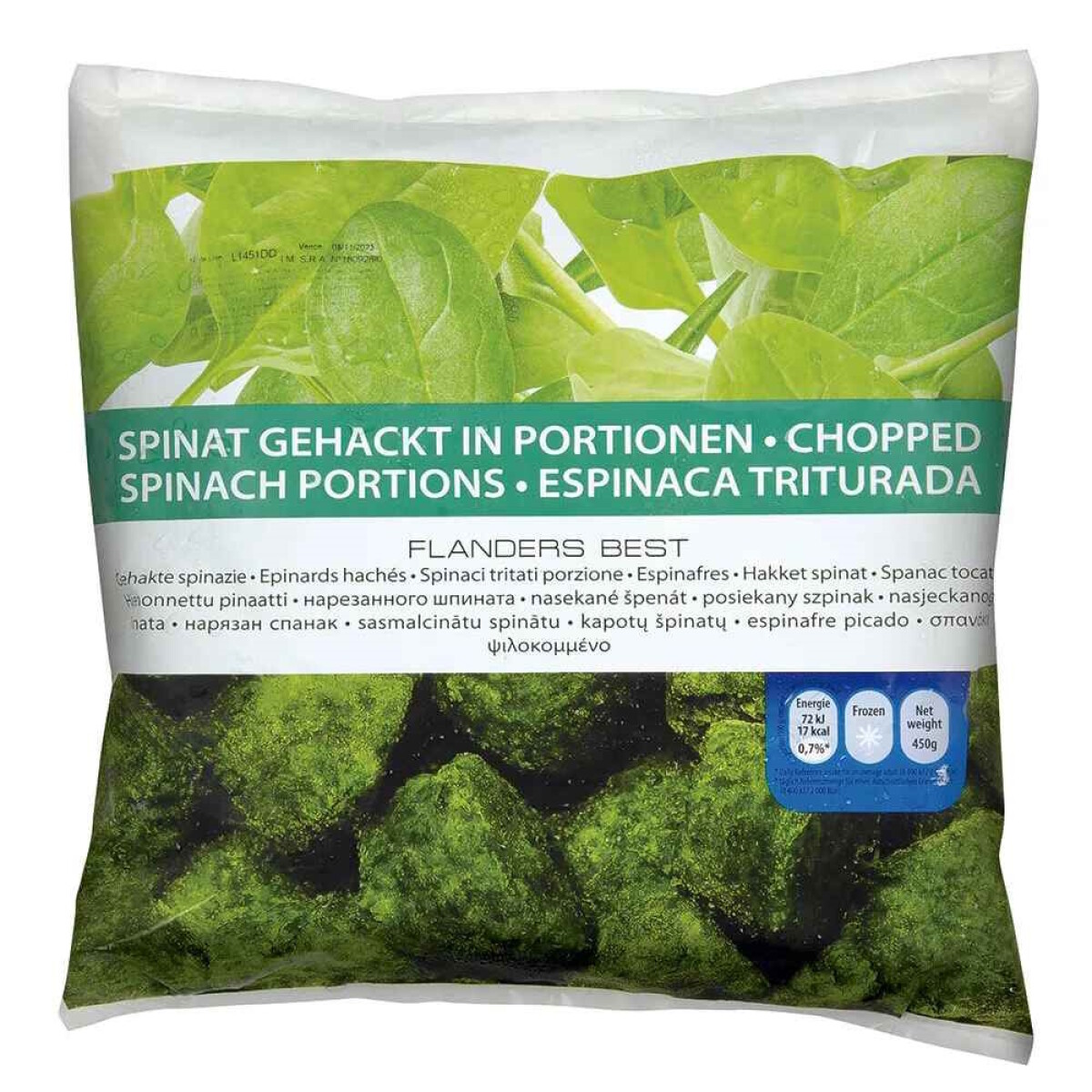 Espinaca Flanders 450g 