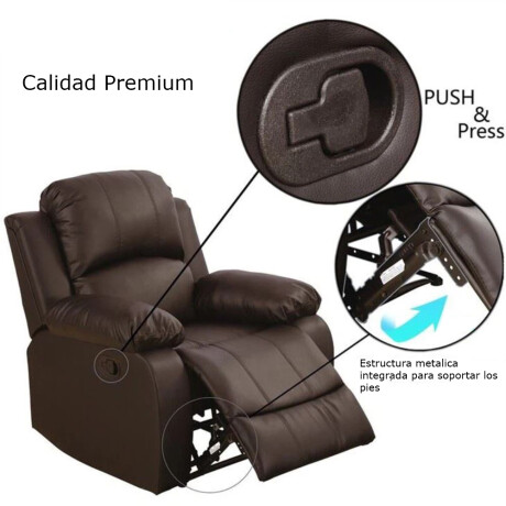 Sillon reclinable 2 cuerpos Sillon reclinable 2 cuerpos