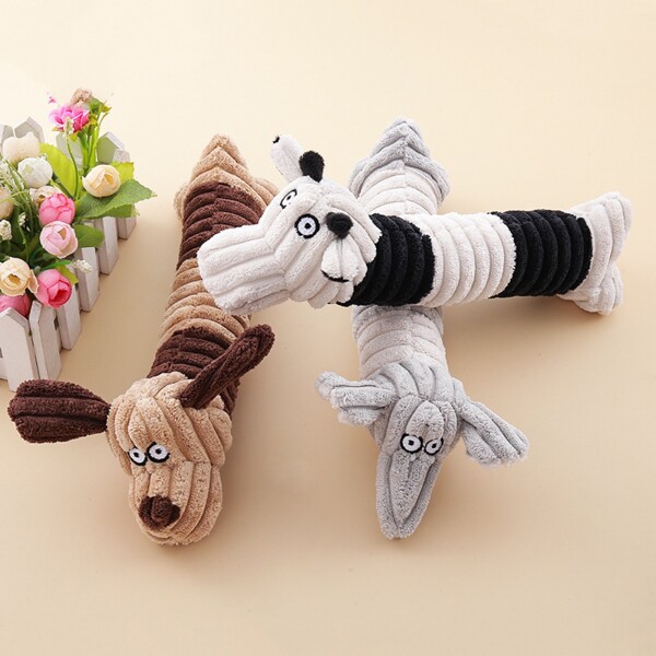 Juguete Peluche Perro Mascota Masticable Animales Calidad Color Variante Elefante