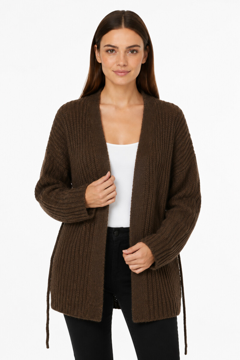 Cardigan Tourae - Taupe / Mink / Vison 