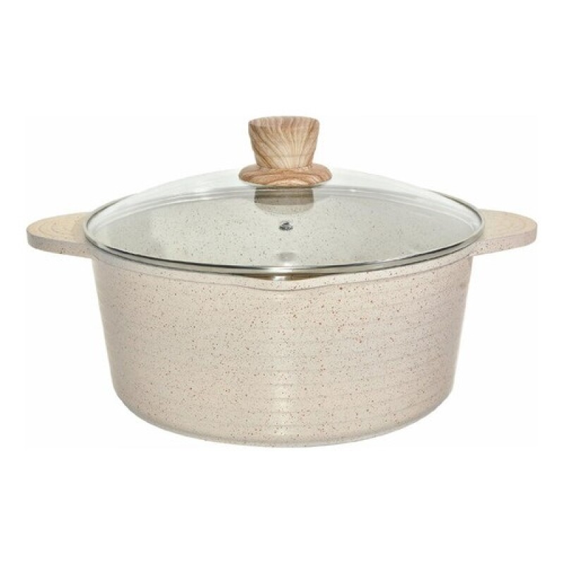 Cacerola Cuori Cuccina 28 Cm con Tapa de Vidrio Cacerola Cuori Cuccina 28 Cm con Tapa de Vidrio
