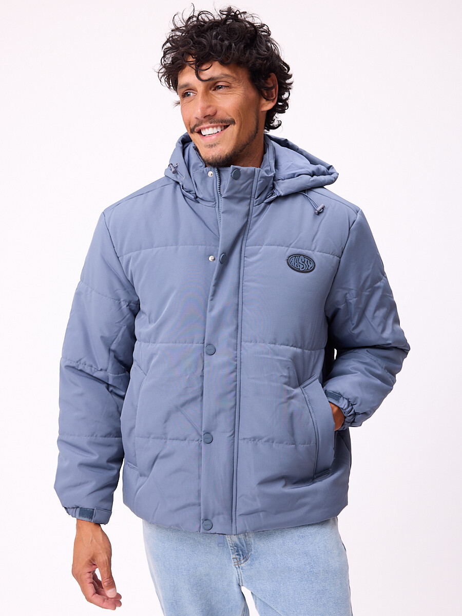 CAMPERA NAZA RUSTY - Azul Piedra 