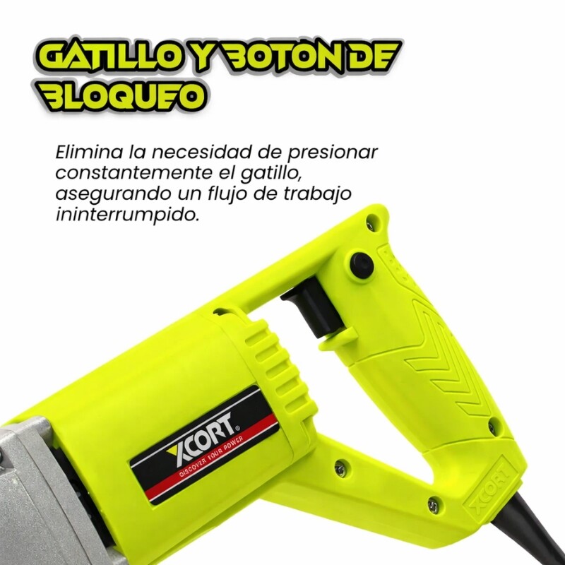 XCORT VIBRADOR HORMIGON ELECTRICO DE MANO PRO + FLEXIBLE 1.5 METROS 1200W Xcort Vibrador Hormigon Electrico De Mano Pro + Flexible 1.5 Metros 1200w