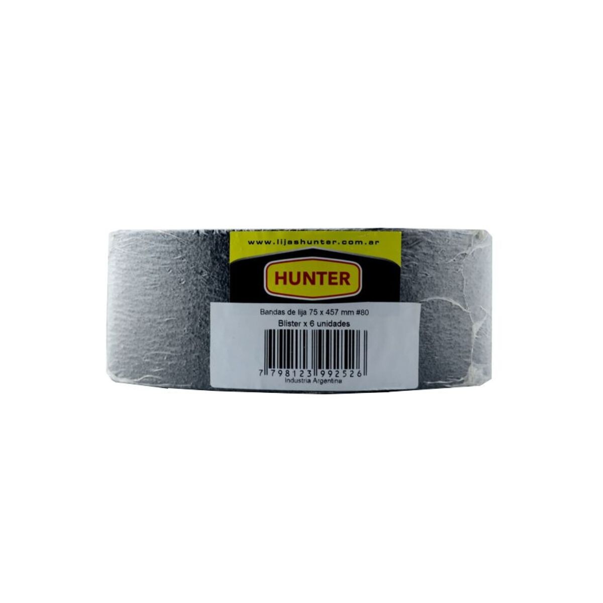 Lija En Banda 75x457mm G80 Hunter