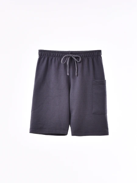 SHORT TEO GRIS OSCURO