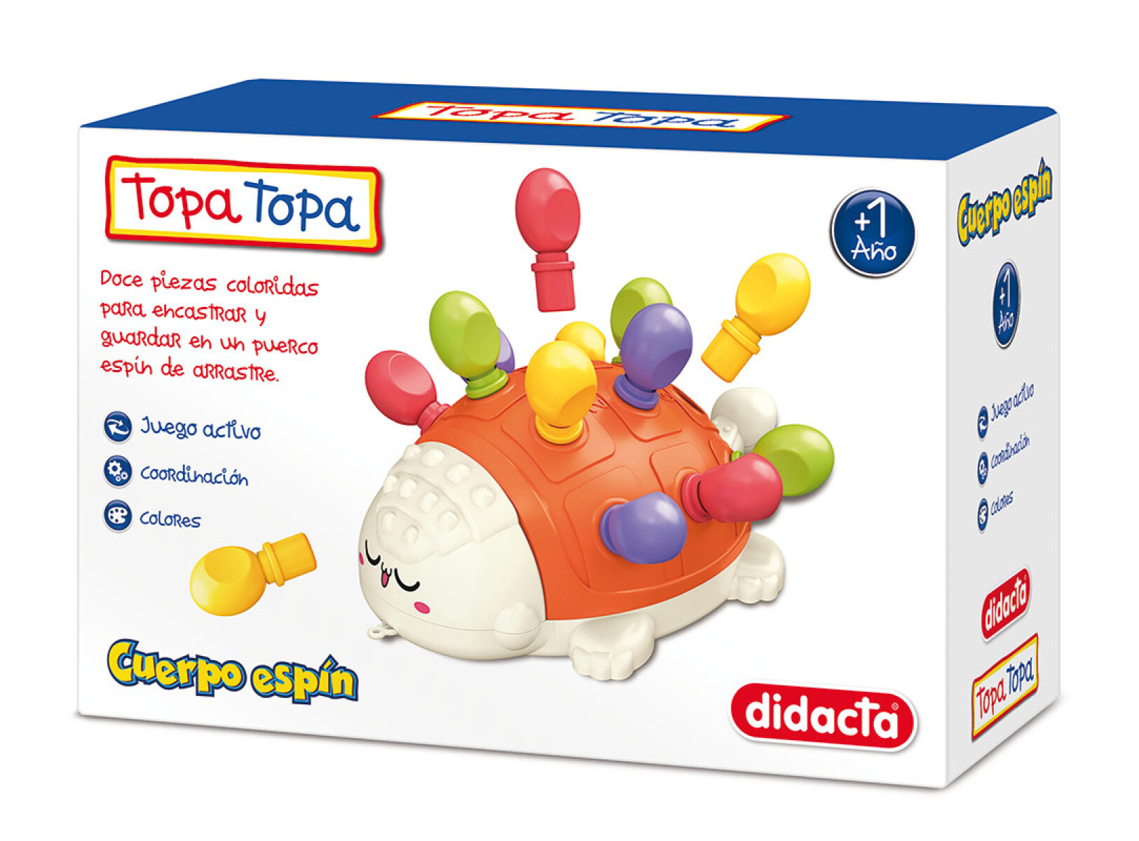 Juego de Encastre Cuerpo Espín Topa Topa 