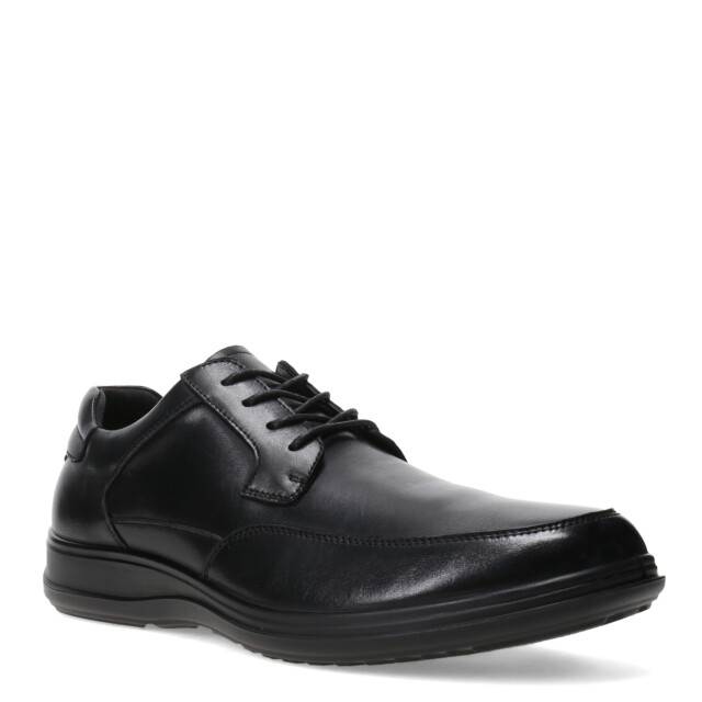 Zapatos de Hombre Branch Stuart De Cuero Acordonado Negro