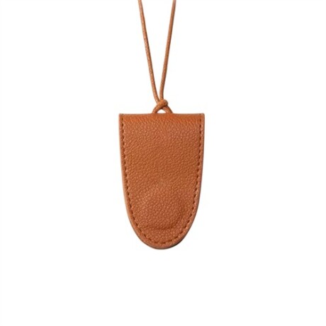 Estuche colgante para lentes con iman Marron