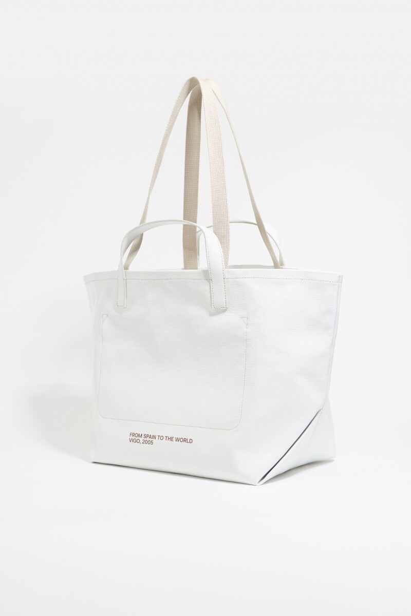 BOLSO SHOPPER Blanco