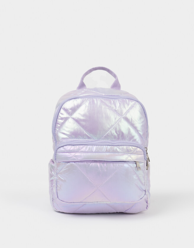 Mochilas Urbanas Puffy Mochila Acolchada - Violeta Lila