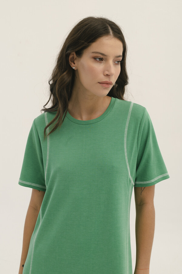 VESTIDO SOFT STRECH VERDE