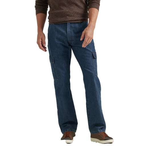 Pantalon Wrangler Loose Cargo - Azul Pantalon Wrangler Loose Cargo - Azul