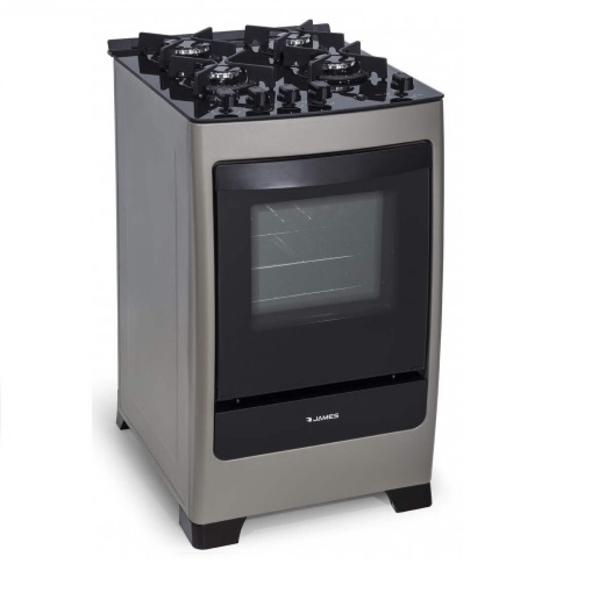 COCINA A GAS JAMES MODELO C 700 V COLOR TITANIUM 
